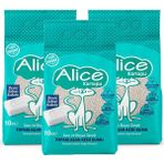 Alice Kartopu İnce Taneli Beyaz Sabun Kokulu 3x10 lt Kedi Kumu