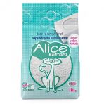Alice Sabun Kokulu İnce Taneli Topaklanan 10 kg Kedi Kumu