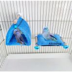 Alice Shop Muhabbet Kuşu ve Boyutlarındaki Kuşlar Için Kuş Yatağı ve Çadır 2li Set