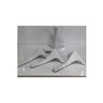 ALICIOGLU 4'lü Lükens 28 cm Dekoratif Sehpa Puf Komidin Ayağı - Masa Ayakları - 28 cm
