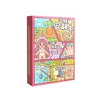 Alideco Hediye Kutusu Çıkartmaları sessiz kitap küçük mochi kolaj düzeni Scrapbooking yetişkinler için Önemsiz Günlük Süsleme Dekorasyon Günlüğü Çıkartmaları (zhaijiashiguang)