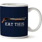 Aliens Eat This Shotgun Quote Corporal Dwayne Hicks Baskılı Kupa Bardak