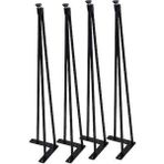 Aliis Life Metal Çalışma Masası Ayağı 4 Ayak 72 cm Dayanıklı Yapı ile Modern Tasarım