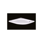ALİKA BANYO ALİKA - 90x90 OVAL FLAT DUŞ TEKNESİ