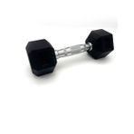 ALİN Sport 2,5 kg Kauçuk Profesyonel Olimpik Hex Dumbbell ( Hex Dambıl - Altıgen Dambıl )
