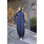 Alin Taşlı Ferace Lacivert- 1005