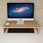 Alina Dizayn Menekşe Monitör Yükseltici - 60X12 - Safir Meşe