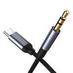 ALINNA USB C - 3,5 mm Ses Aux Jak Kablosu (3,3 ft) Tip C - 3,5 mm Kulaklık Araba Stereo Kablosu, iPhone 15 Pro Max 15 Pro 15 Plus 15 iPad Pro Samsung S24 S23 S22 S21, vb. için - Gri