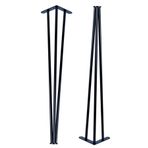 Alin's Home 85 Cm Petek Üstü Dresuar Ayağı,raf Ayağı,metal Ayak,boru Ayak, (2 ADET)