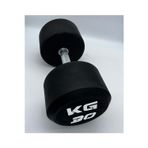 Alinsport Krom Kaplı Kauçuk Dumbbell 30 Kg