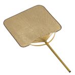 Alipis 1 Adet Pirinç Kağıt Çay Fanı hayran Dokuma retro yelpaze el tipi kağıt fanı fan el yaz için el fanı yaz kağıt fanı küçük el fanı manuel fan yaz el fanı Çin tarzı el fanı Bambu