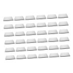 Alipis 50pcs Araç Isı Ses Yalıtım Mat 25 * 18cm*5mm Alüminyum Folyo Araç Gürültü Azaltma Pedleri Motor Yalıtım Matı Ses Yalıtımı Arabalar Için Ses Yalıtımı Ofis Evi Gümüş