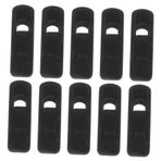 Alipis Askı Seti Için 10pcs Kadife Klipsler, Kıyafetlerin Etek Pantolonları Için Çeşitli Giysiler Için Güvenli Klipsleri Kaydırmasını Ve Kırılmasını Önler
