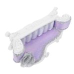 Alipis takı standı takı düzenleyici Kolye tepsisi Dayanıklı ve şık takı sergileme standı Yüzük ve küpe düzenleyici takı kolye standı kolye tutucu standı polyester Mor,Purple