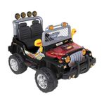 Aliş 504K Mega Off Road 12 V Uzaktan Kumandalı Akülü Jeep siyah