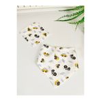 Alis Baby Collection Bebek Mama Önlüğü/ Müslin Salya Bezi ve Ağız Mendili 2'li set