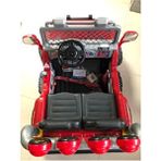 Aliş Mega Çift Kişilik 12 Volt Uzaktan Kumandalı Akülü Araba / Jeep - Kırmızı