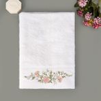 Alise Banyo Havlusu - Ekru - 70X140 cm - 100 cm - Renkli
