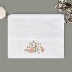 Alise El Havlusu - Ekru - 30X50 cm - 10 x 10 cm - Çok Renkli