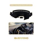 Alisevashop Ford C-Max Double Ekran (2010-2014)Torpido Koruma Halısı Bej Kenar