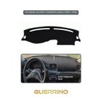 Alisevashop Hyundai Accent Yumurta Kasa 1993-1999Torpido Koruma Halısı Gri Kenar