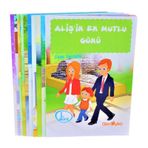 Aliş'in Maceraları - 2 Hikaye Seti 10 Kitap-Gün Öykü Yayınları