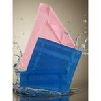 Aliva's Premium Mikrofiber Sihirli Temizlik Bezi- 40X60 cm Mavi ve Pembe Renk 2 Li Paket