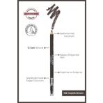 Alix Avien Fırçalı Yumuşak Uçlu Belirginleştirici Kahverengi Kaş Kalemi-eyebrow Expert Powdery Liner 105 Gray