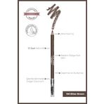 Alix Avien Fırçalı Yumuşak Uçlu Belirginleştirici Kahverengi Kaş Kalemi-eyebrow Expert Powdery Liner 106 Bitter