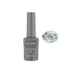 Alix Avien Gümüş Işıltılı Şeffaf Kalıcı Oje 110-YOĞUN Renk Veren Jel Oje 12 Ml-Nail Uv Gel Polish 110