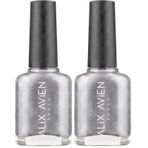 ALIX AVIEN Limited Edition Simli Nude Bej Oje-Yüksek Pigmentli Kalıcılık Hızlı Kuruma-Nail Lacquer No:8 2li paket