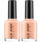 ALIX AVIEN Limited Edition Simli Nude Bej Oje-Yüksek Pigmentli Kalıcılık Hızlı Kuruma-Nail Lacquer No:8 2li paket