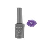 Alix Avien Nail Uv Gel Polish 78 12 ml Işıltılı Mor Kalıcı Oje