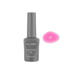 Alix Avien Pamuk Şeker Pembe Kalıcı Oje 67-Yoğun Renk Veren Jel Oje 12 Ml-Nail Uv Gel Polish 67