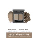 Alix Avien Şekillendirici, Belirginleştirici Açık Kahve Kaş Sabitleme Farı-perfect Fix Brow Palette 701 Brown