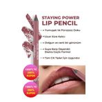 Alix Avien Suya Dayanıklı Uzun Süre Kalıcı Yumuşak Dudak Kalemi - Staying Power Lip Pencil 66 Antique Pink