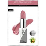 Alix Avien Uzun Süre Kalıcı Nemlendirici Pürüzsüz Etkili Yarı Mat Ruj -Satin Touch Lipstick 821 Esthetic Maroon