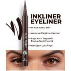 Alix Avien Uzun Süre Kalıcı Suya Dayanıklı ve Yumuşak Uçlu Kahverengi Göz Kalemi- Inkliner Eyeliner Coffee Bean