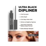 Alix Avien Uzun Süre Kalıcı,suya Dayanıklı,yoğun Pigmentli Keçe Uçlu Siyah Likit Eyeliner- Ultra Black Dipliner