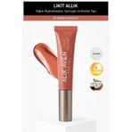 Alix Avien Yoğun Pigmentli E Vitaminli Mat Bitişli Kremsi Likit Allık - Liquid Blusher 03 Warm Apricot Bordo