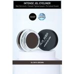 Alix Avien Yüksek Pigmentli Suya Dayanıklı Uzun Süre Kalıcı Mat Jel Eyeliner - Intense Gel Liner 04 Onyx Brown