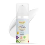 Aliye’s Bebek ve Çocuk Organik Güneş Koruyucu Krem SPF 50+ | Ecocert Cosmos Organic Sertifikalı%100 Mineral Filtreli & Vegan Güneş Kremi | Hassas Ciltler için Doğal Koruma (Beyaz) | 50 ML