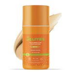 Aliye’s Organik Güneş Koruyucu Krem SPF 50+ | Ecocert Cosmos Organic Sertifikalı%100 Mineral Filtreli & Vegan Güneş Kremi | Hassas Ciltler için Doğal Koruma (Orta/Medium)| 50 ML