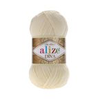 Alize 01 Krem 5'li Diva El Örgü İpi