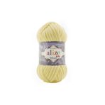 Alize 013 Açık Sarı 100 gr Velluto El Örgü İpi