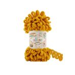 Alize 02 Hardal 100 gr 5'li Puffy El Örgü İpi