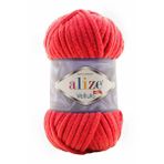 Alize 056 Kırmızı 100 gr Velluto El Örgü İpi