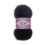 Alize 060 Siyah Cotton Gold El Örgü İpi