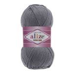 Alize 087 Kömür Grisi Cotton Gold El Örgü İpi