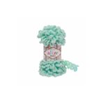 Alize 19 açık Mint 5'li Puffy El Örgü İpi